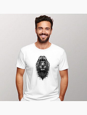 Camiseta Hombre - LION RIDER