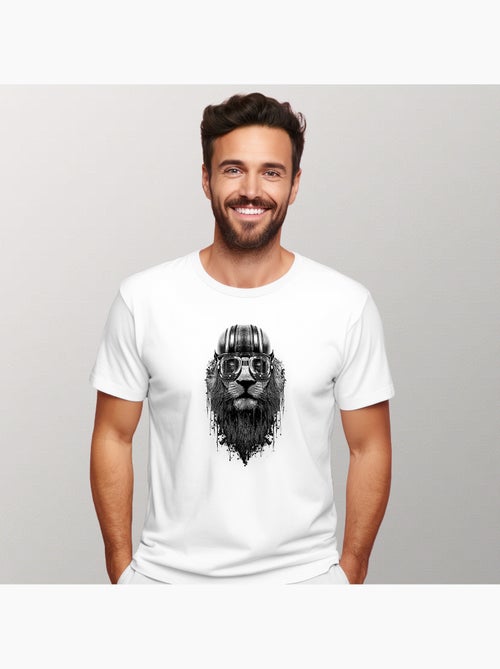 Camiseta Hombre - LION RIDER - Kiabi