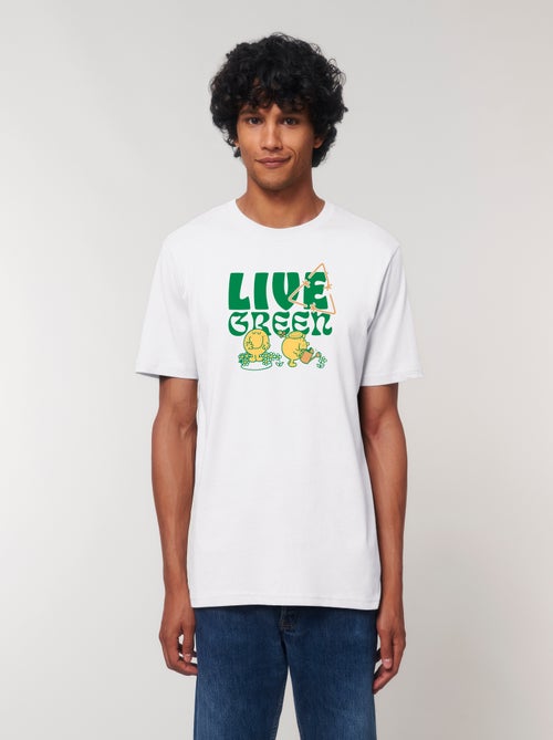 Camiseta Hombre - LIVE GREEN - Kiabi Camiseta Hombre - LIVE GREEN - Kiabi