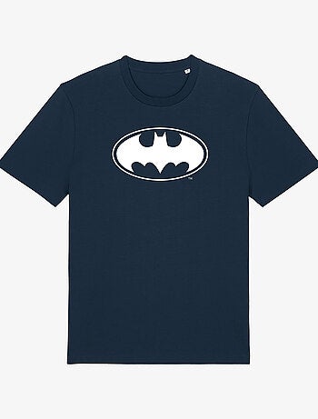 Camiseta Hombre - LOGO BATMAN WHITE