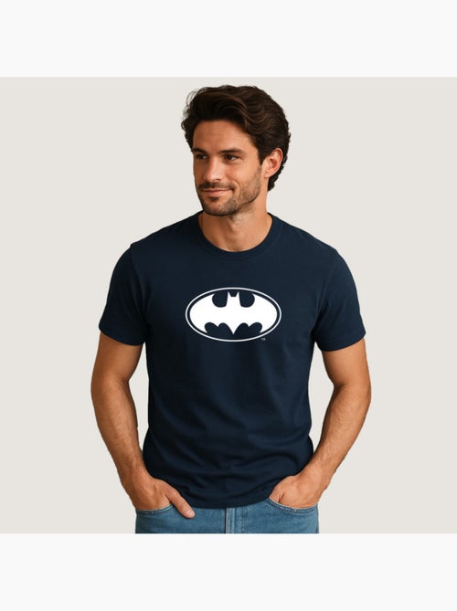 Camiseta Hombre - LOGO BATMAN WHITE - Kiabi