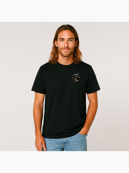 Camiseta Hombre - LOGO CŒUR FLASH - Kiabi