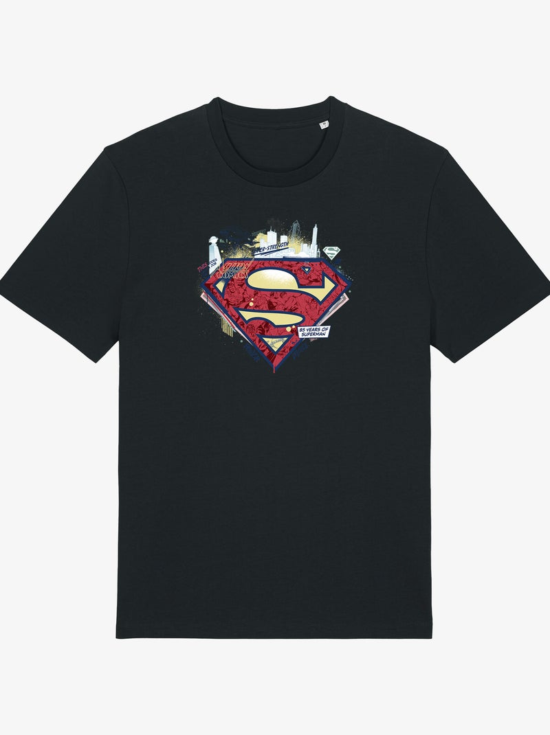 Camiseta Hombre - LOGO SUPERMAN 1 Negro - Kiabi