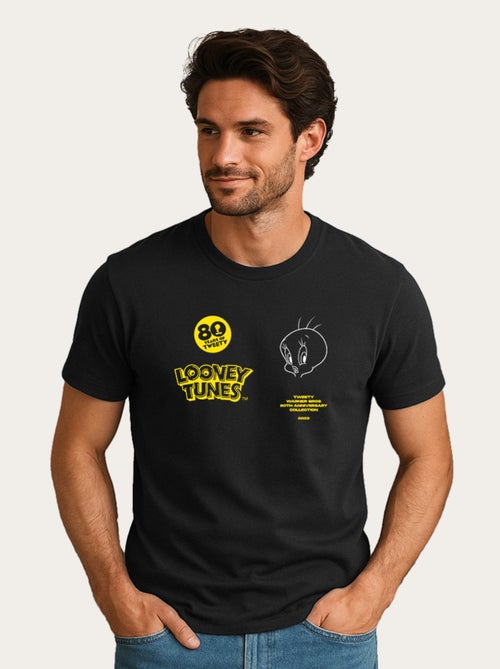 Camiseta Hombre - LONELEY TUNES TWEETY 80TH - Kiabi Camiseta Hombre - LONELEY TUNES TWEETY 80TH - Kiabi