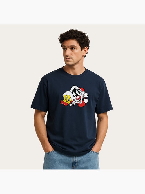 Camiseta Hombre - LOONEY TUNES SYLVESTER AND TWEETY - Kiabi Camiseta Hombre - LOONEY TUNES SYLVESTER AND TWEETY - Kiabi