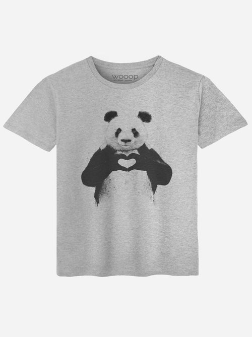 Camiseta Hombre - LOVE PANDA - Kiabi