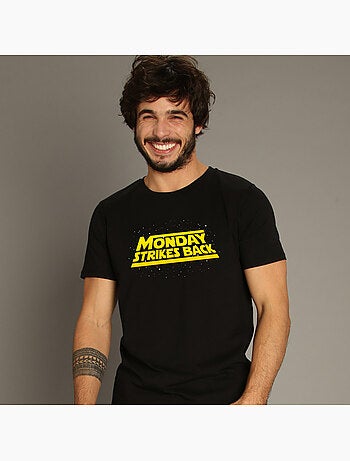 Camiseta Hombre - MONDAY STRIKES BACK