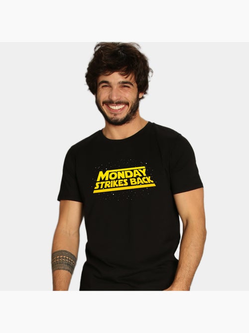 Camiseta Hombre - MONDAY STRIKES BACK - Kiabi