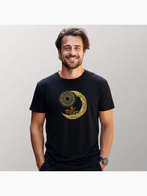 Camiseta Hombre - MOON TRAVEL - Kiabi Camiseta Hombre - MOON TRAVEL - Kiabi