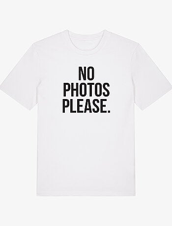 Camiseta Hombre - NO PHOTOS PLEASE