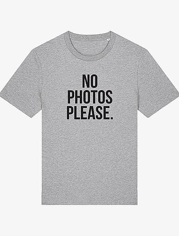 Camiseta Hombre - NO PHOTOS PLEASE