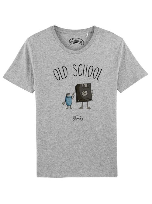 Camiseta Hombre - OLD SCHOOL - Kiabi