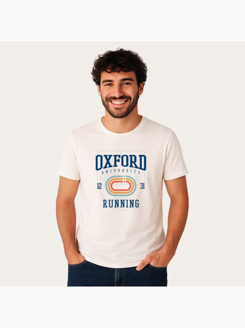 Camiseta Hombre - OXFORD UNIVERSITE RUNNING - Kiabi Camiseta Hombre - OXFORD UNIVERSITE RUNNING - Kiabi
