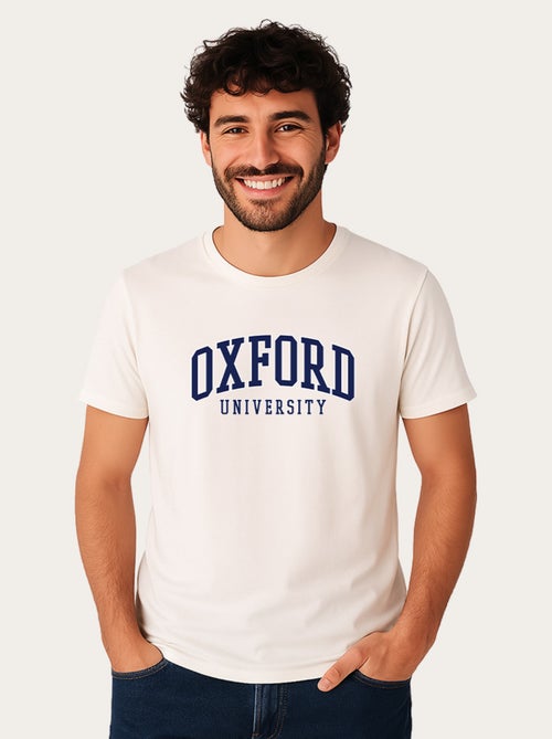 Camiseta Hombre - OXFORD UNIVERSITY 2 - Kiabi Camiseta Hombre - OXFORD UNIVERSITY 2 - Kiabi