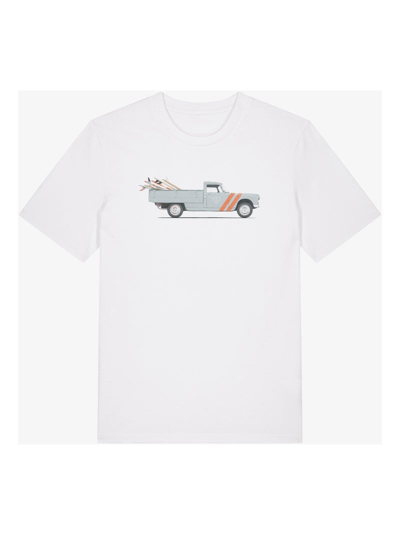 Camiseta Hombre - PICKUP Blanco - Kiabi