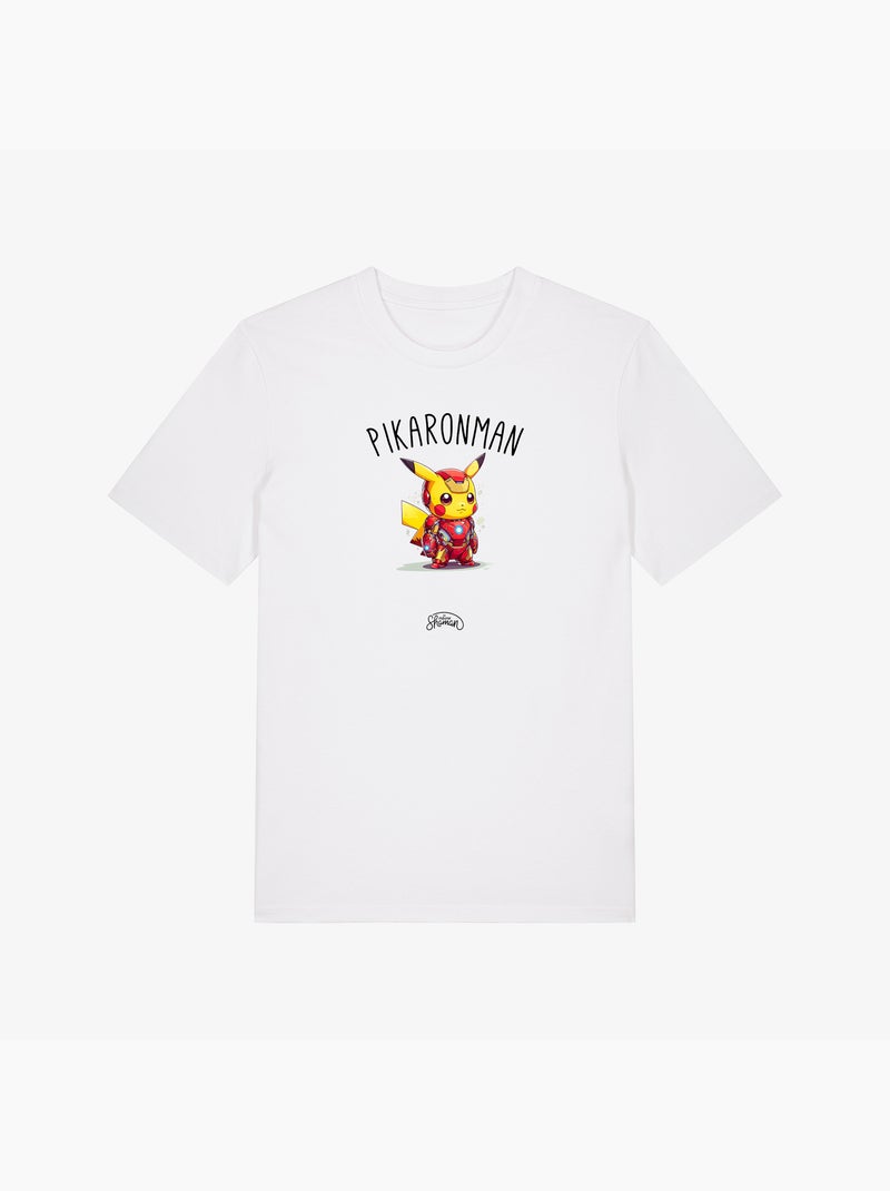 Camiseta Hombre - PIKARONMAN Blanco - Kiabi