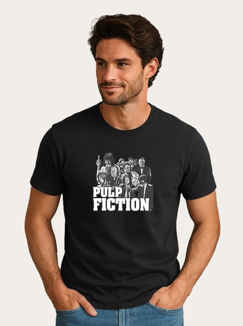 Camiseta Hombre - PULP FICTION CAST GRAPHIC - Kiabi