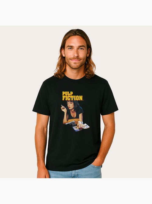 Camiseta Hombre - PULP FICTION VINTAGE MIA WALLACE - Kiabi Camiseta Hombre - PULP FICTION VINTAGE MIA WALLACE - Kiabi