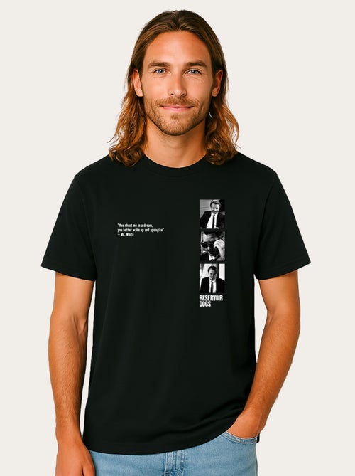 Camiseta Hombre - RESERVOIR DOGS MR WHITE FILM QUOTE - Kiabi