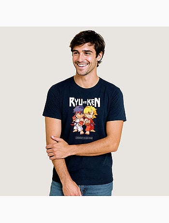 Camiseta Hombre - RYU VS KEN STREET FIGHTER