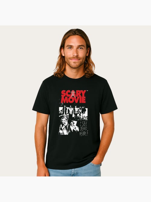 Camiseta Hombre - SCARY MOVIE OFFICIAL 'I SEE DEAD PEOPLE - Kiabi Camiseta Hombre - SCARY MOVIE OFFICIAL 'I SEE DEAD PEOPLE - Kiabi