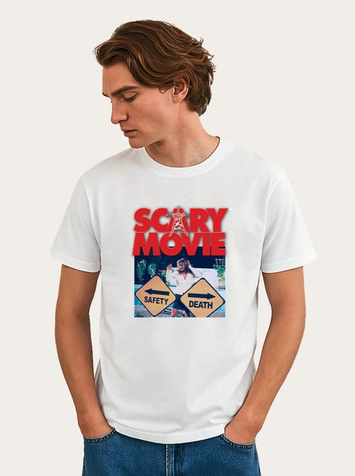 Camiseta Hombre - SCARY MOVIE OFFICIAL SAFETY VS DEATH - Kiabi