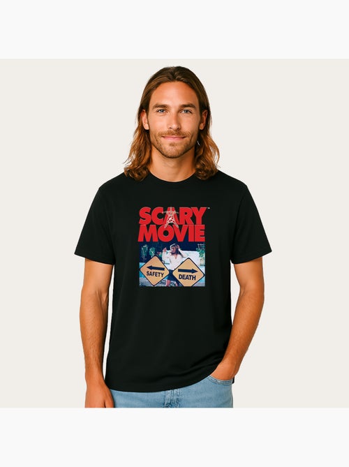 Camiseta Hombre - SCARY MOVIE OFFICIAL SAFETY VS DEATH - Kiabi Camiseta Hombre - SCARY MOVIE OFFICIAL SAFETY VS DEATH - Kiabi