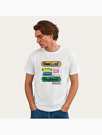 Camiseta Hombre - SKATEBOARD! MAGAZINE MORE STATIC