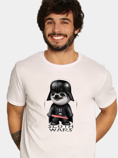Camiseta Hombre - SLOTH WARS - Kiabi Camiseta Hombre - SLOTH WARS - Kiabi