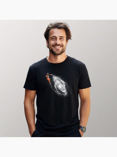 Camiseta Hombre - SPACE ART - Kiabi Camiseta Hombre - SPACE ART - Kiabi
