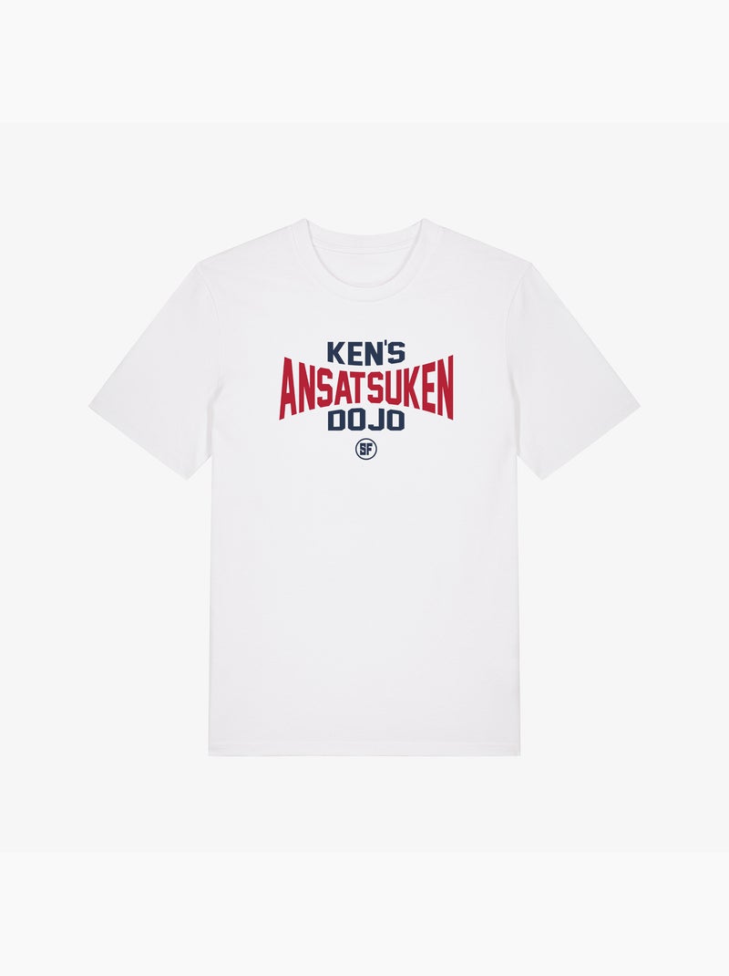 Camiseta Hombre - STREET FIGHTER KEN'S ANSATSUKEN DOJO Blanco - Kiabi