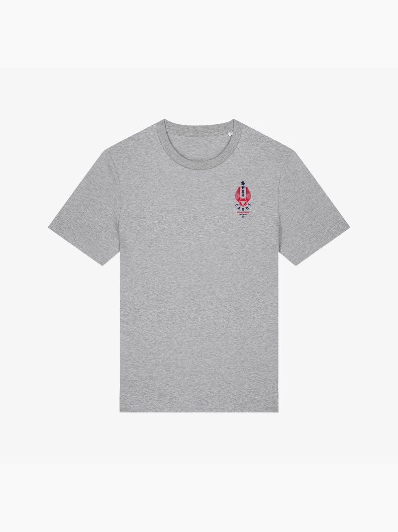 Camiseta Hombre - STREET FIGHTER SPECIAL FORCES CŒUR Gris jaspeado - Kiabi