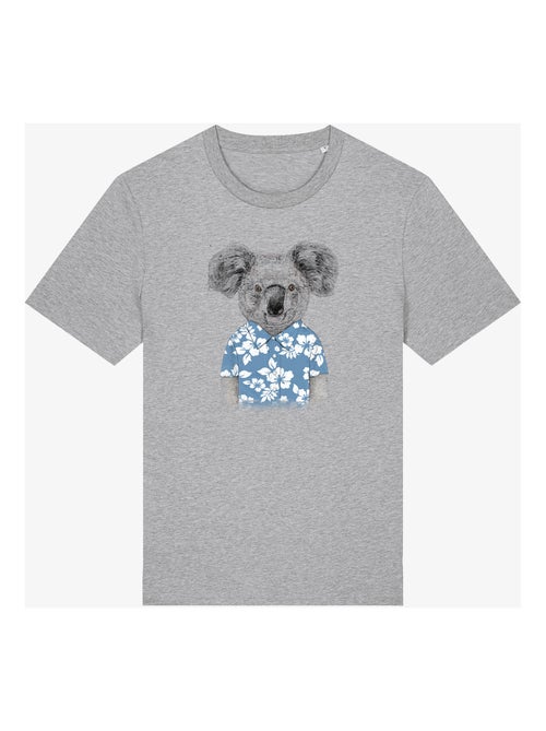 Camiseta Hombre - SUMMER KOALA BLUE - Kiabi Camiseta Hombre - SUMMER KOALA BLUE - Kiabi