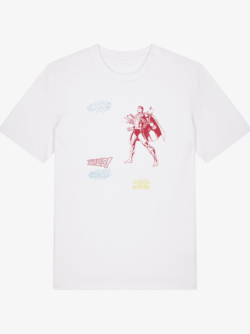 Camiseta Hombre - SUPERMAN 3 Blanco - Kiabi