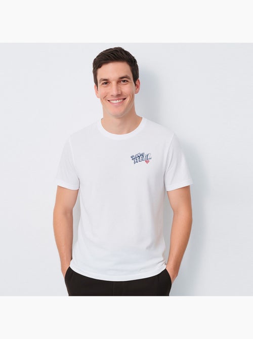 Camiseta Hombre - SUPERMAN THE MAN OF STEEL CŒUR - Kiabi Camiseta Hombre - SUPERMAN THE MAN OF STEEL CŒUR - Kiabi