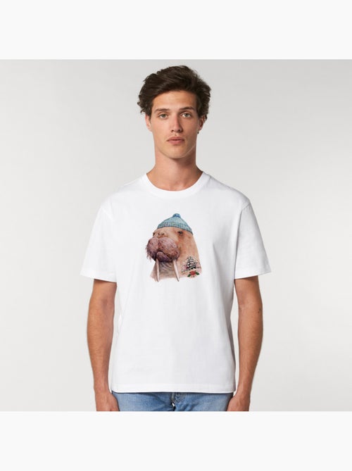 Camiseta Hombre - TATTOOED WALRUS - Kiabi Camiseta Hombre - TATTOOED WALRUS - Kiabi