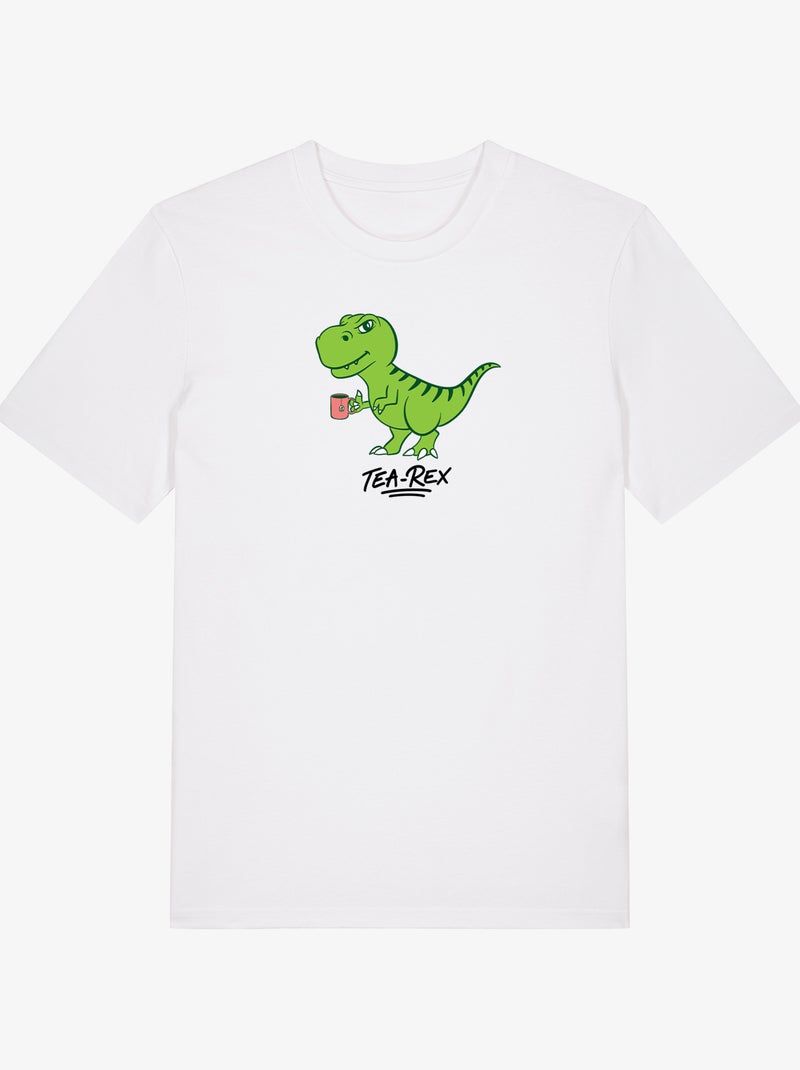 Camiseta Hombre - TEA REX Blanco - Kiabi