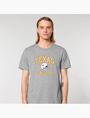 Camiseta Hombre - TEXAS LONGHORNS YELLOW