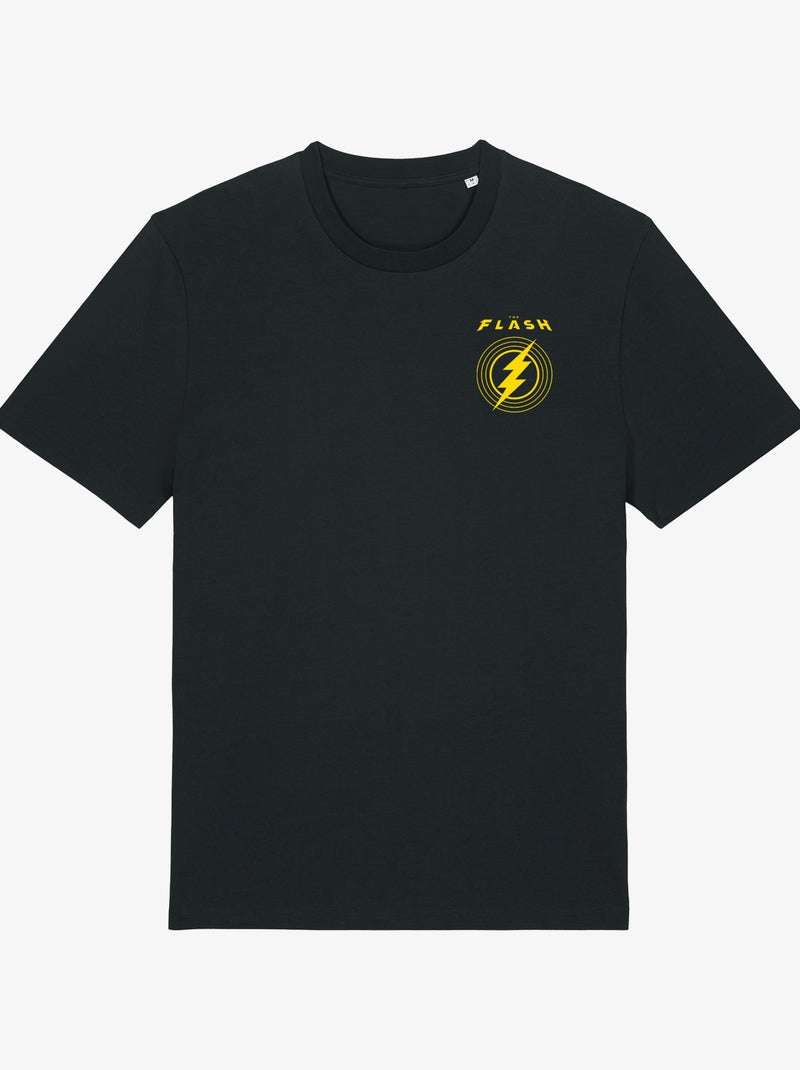 Camiseta Hombre - THE FLASH LOGO CŒUR Negro - Kiabi