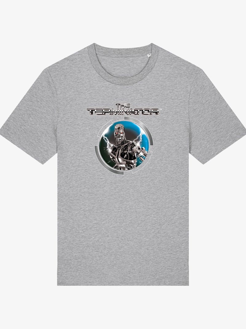 Camiseta Hombre - THE TERMINATOR Gris jaspeado - Kiabi
