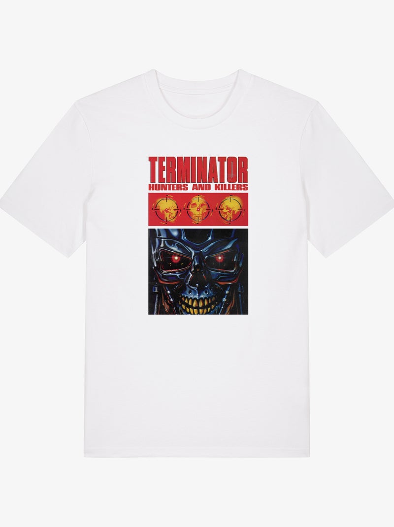 Camiseta Hombre - THE TERMINATOR HUNTERS AND KILLERS Blanco - Kiabi