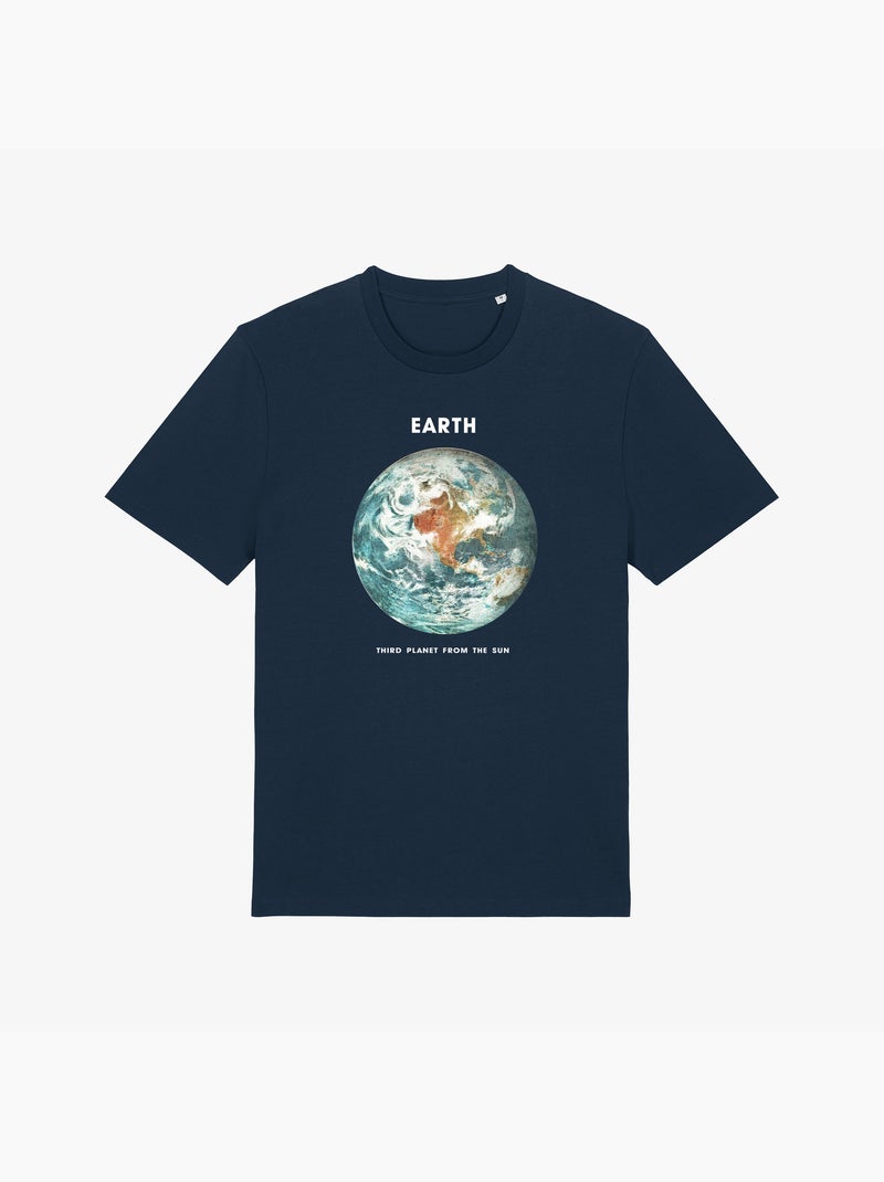Camiseta Hombre - THIRD PLANET Azul marino - Kiabi
