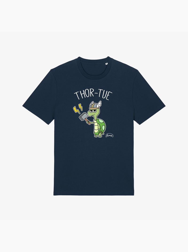 Camiseta Hombre - THOR-TUE Azul marino - Kiabi