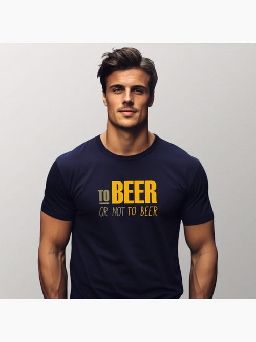 Camiseta Hombre - TO BEER OR NOT TO BEER - Kiabi Camiseta Hombre - TO BEER OR NOT TO BEER - Kiabi