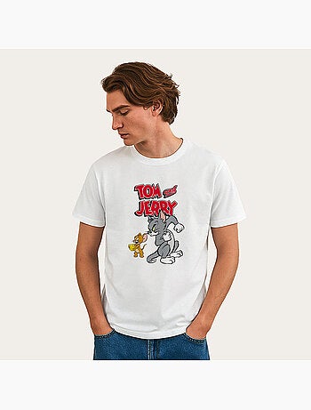 Camiseta Hombre - TOM AND JERRY CHEESE GRAPHIC