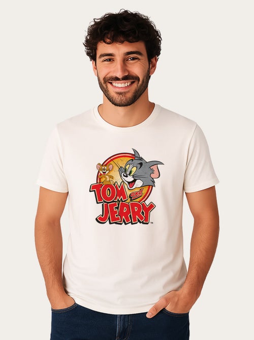 Camiseta Hombre - TOM AND JERRY VINTAGE GRAPHIC - Kiabi Camiseta Hombre - TOM AND JERRY VINTAGE GRAPHIC - Kiabi