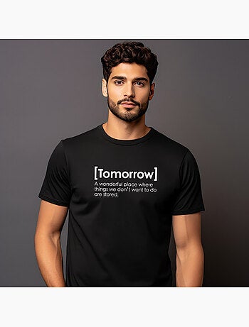 Camiseta Hombre - TOMOROW DEFINITION