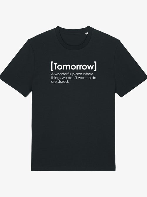Camiseta Hombre - TOMOROW DEFINITION - Kiabi Camiseta Hombre - TOMOROW DEFINITION - Kiabi