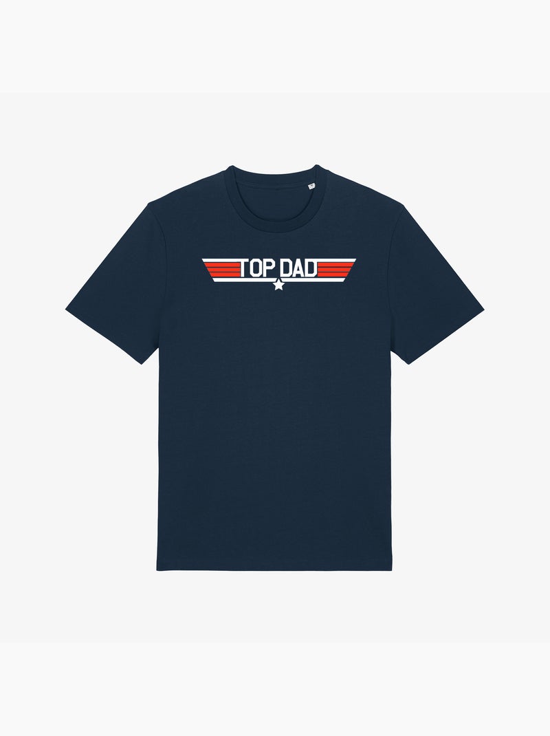 Camiseta Hombre - TOP DAD Azul marino - Kiabi