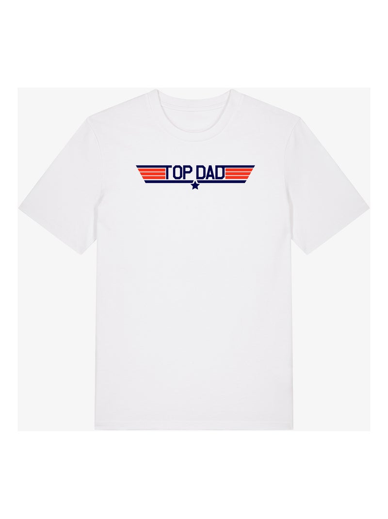 Camiseta Hombre - TOP DAD Blanco - Kiabi